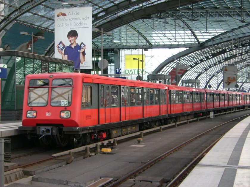 Городская электричка в берлине