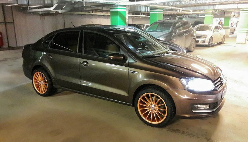 Медные бронзовые диски r17 VW