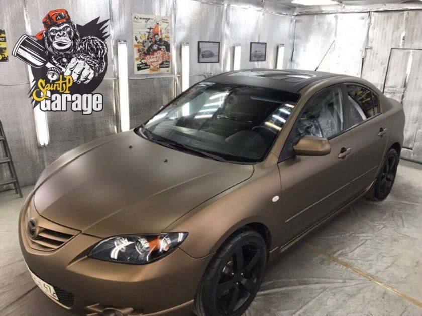 Матовый седан