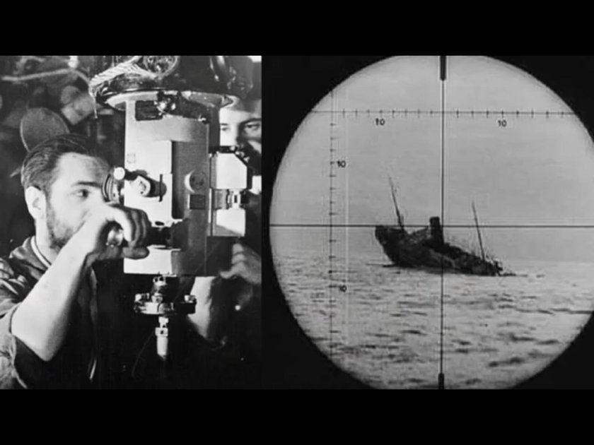 Подводная лодка с перископом