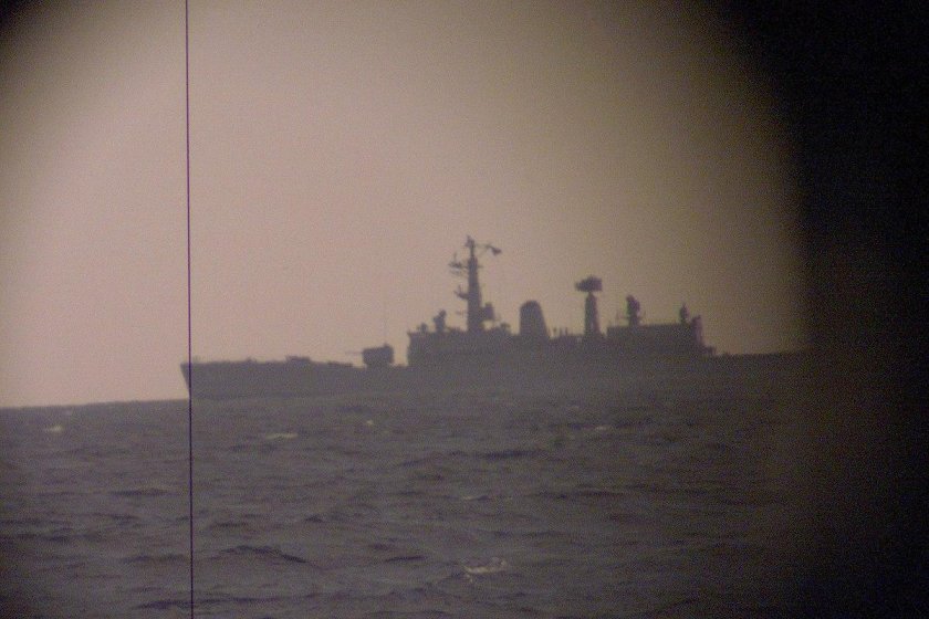 Вид из перископа