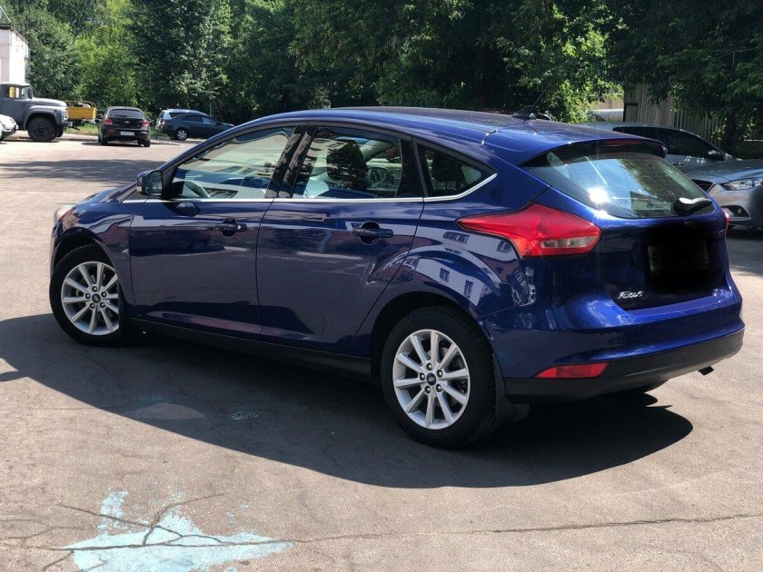 Форд фокус 3 хэтчбек 2012 синий