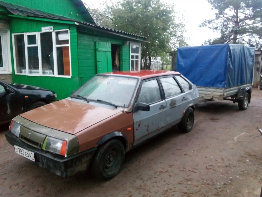 2109 С прицепом