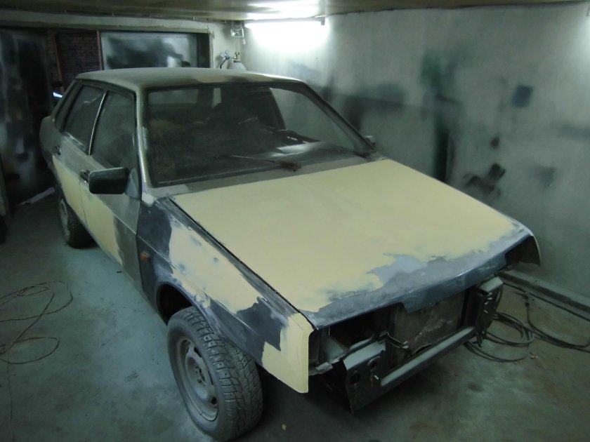 Покраска ВАЗ 21099