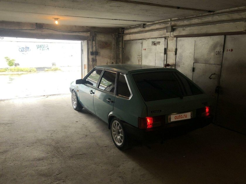 Лада 2109 зеленая