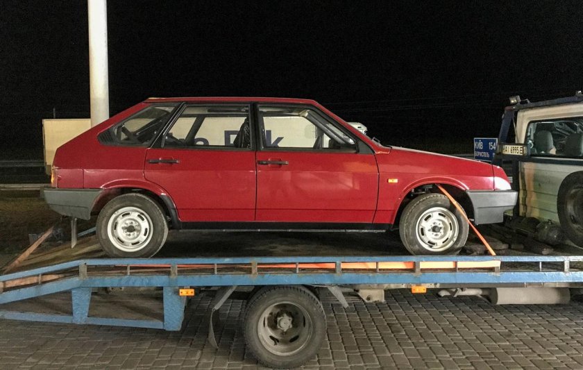 ВАЗ 21093 Вишневая