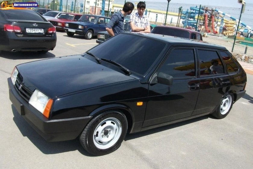 Лада 2109 черная