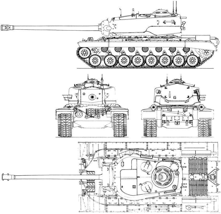 Т34 американский танк чертежи