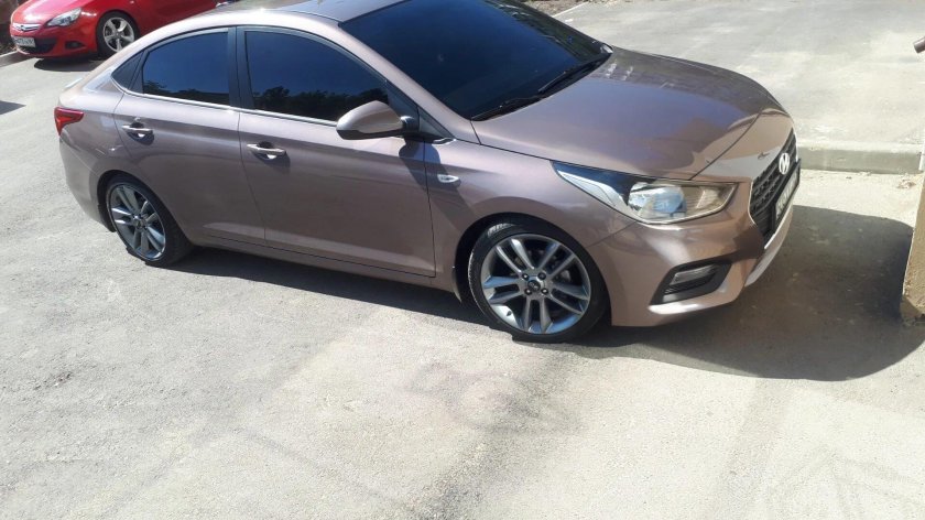 Hyundai Solaris 2017 на литье