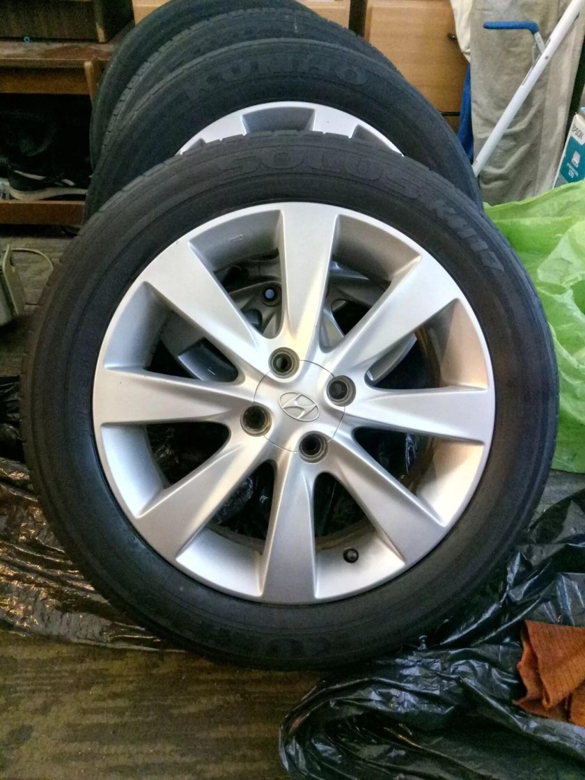 Колеса Hyundai Solaris r16