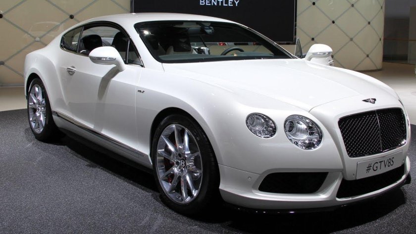 Bentley Continental gt 2015 White