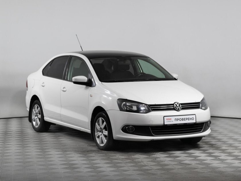 Фольксваген поло 2011 белый