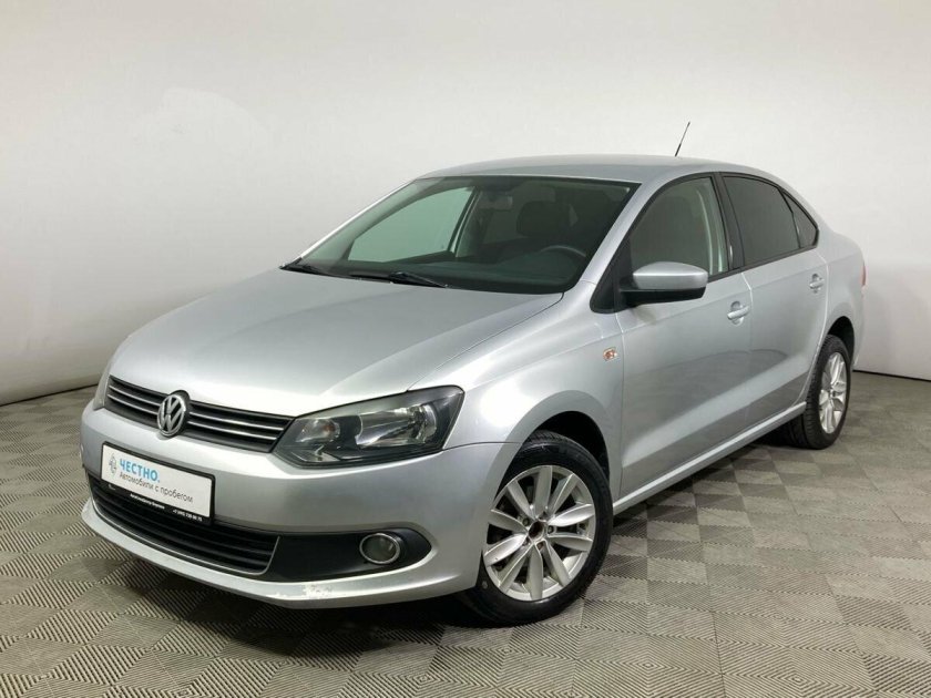 Фольксваген поло серебристый