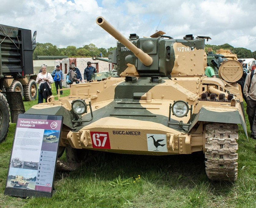 Канадский танк Валентайн