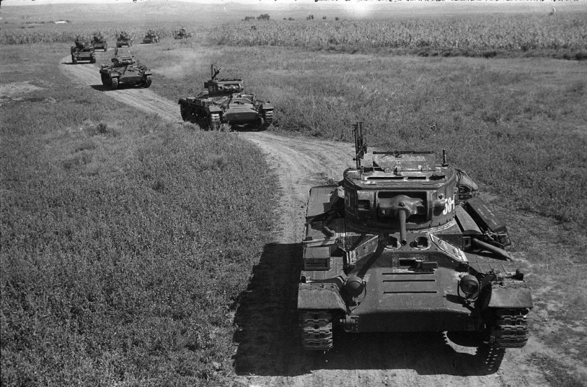 Танк Валентайн в красной армии