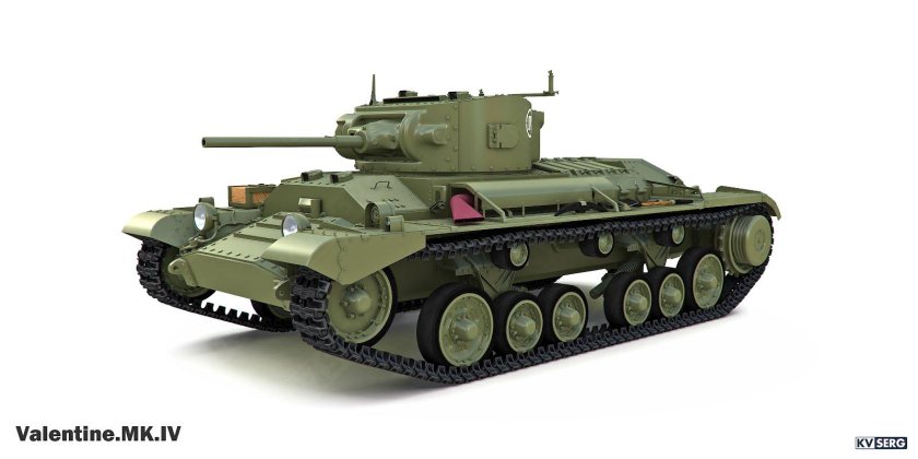 Танк Валентайн 11