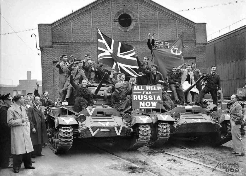 Танки Валентайн ленд-Лиз