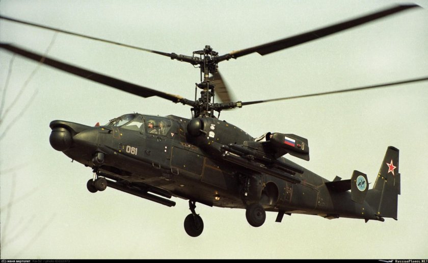 Вертолёт к-52 Аллигатор