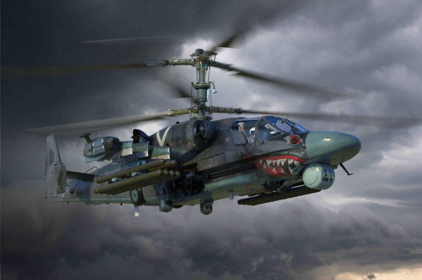 Вертолет ка-52 "Аллигатор"