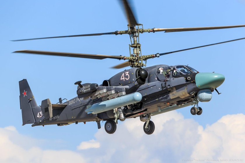 Вертолет ка-52 "Аллигатор"