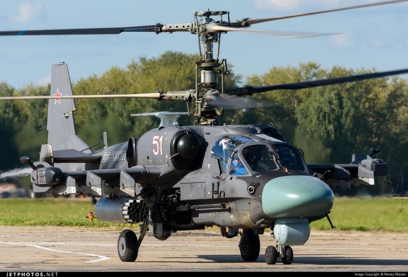 Вертолет ка-52 "Аллигатор"