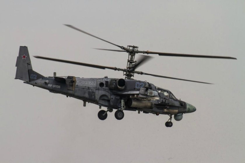 Вертолет ка-52 "Аллигатор"