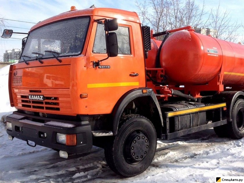 Ко-505б вакуумная машина КАМАЗ-65115