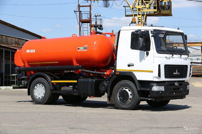 Вакуумной машины (ко-503в) ГАЗ - 531401 (мусоровоз)