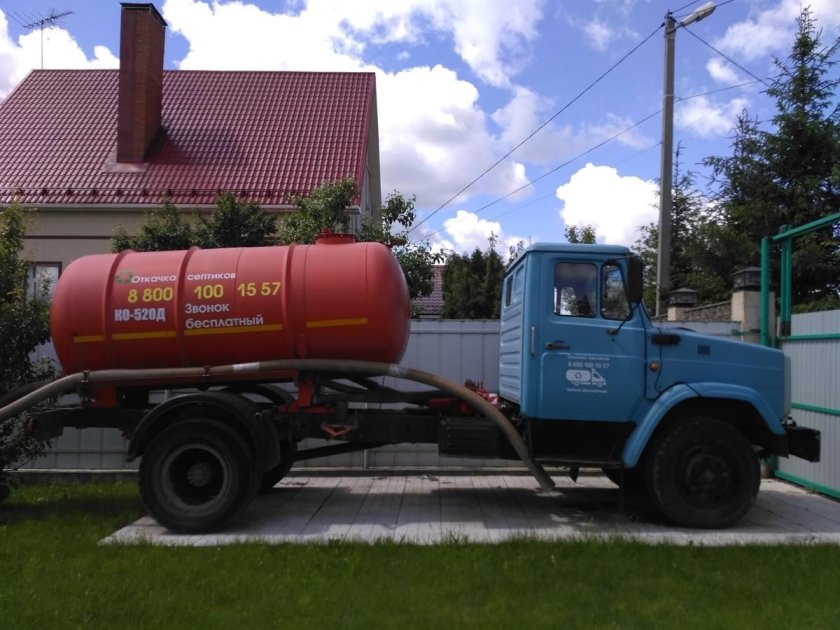 ЗИЛ ассенизатор ко-520