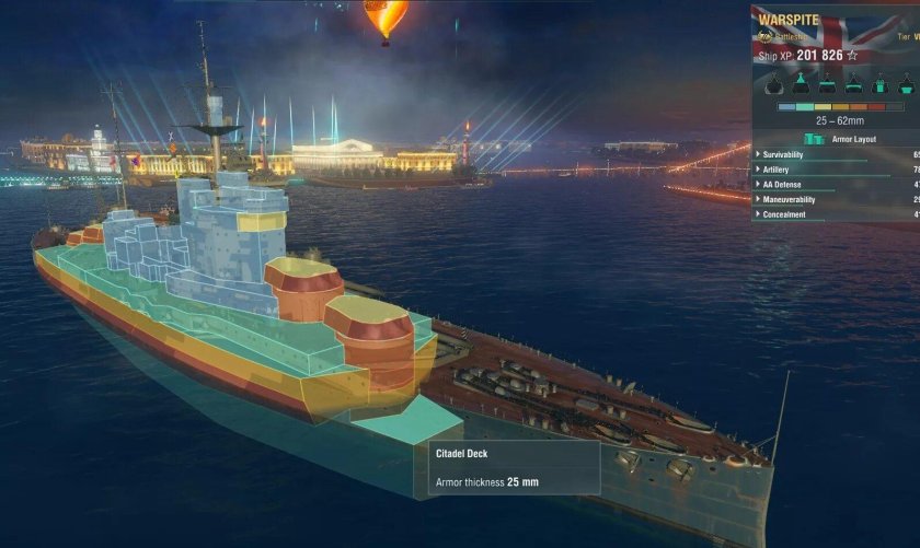 World of Warships Цитадель