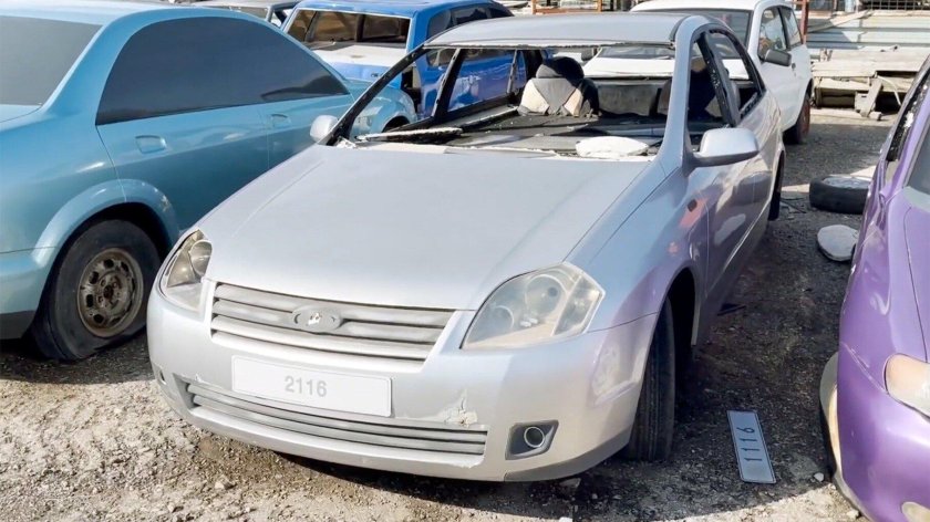 Лада силуэт ВАЗ-2116