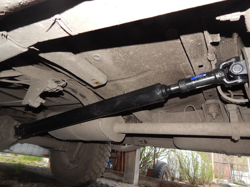 УАЗ Патриот прямой кардан задний прямой