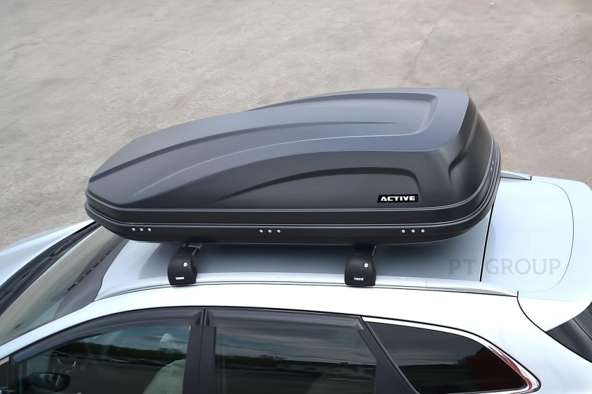Автобокс pt Group Active m 450 Duo чёрный матовый