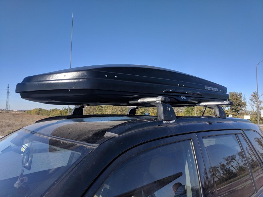 Бокс автомобильный на крышу риф мягкий