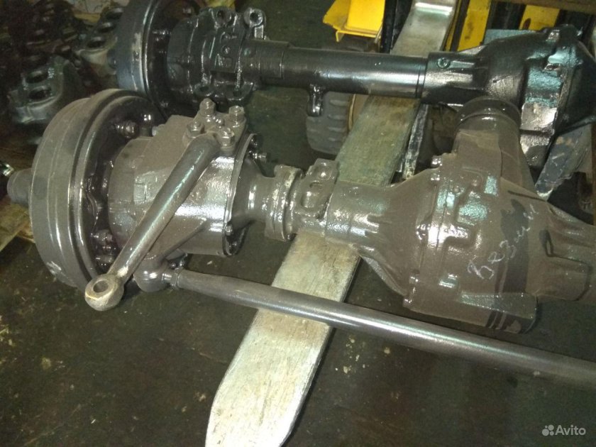 УАЗ 469 редукторные военные мосты