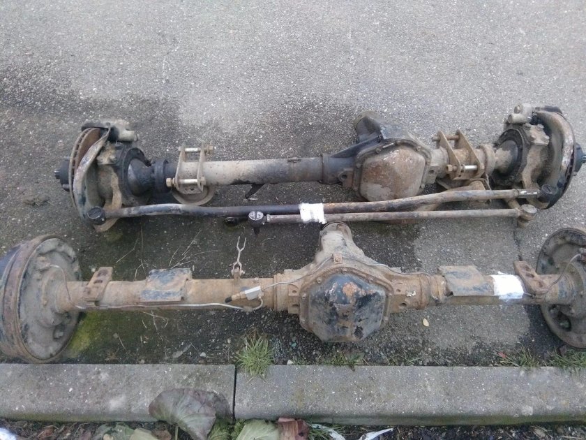 Задний мост УАЗ Хантер Спайсер