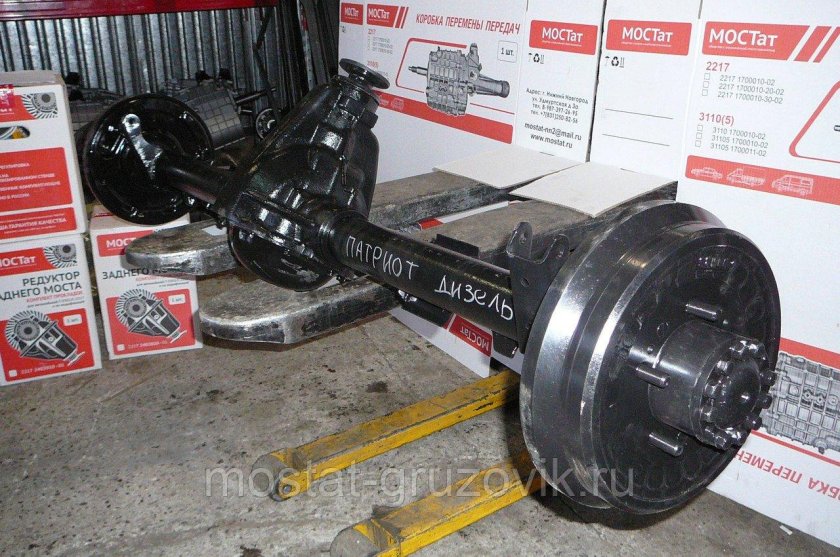 Задний мост УАЗ Хантер Спайсер