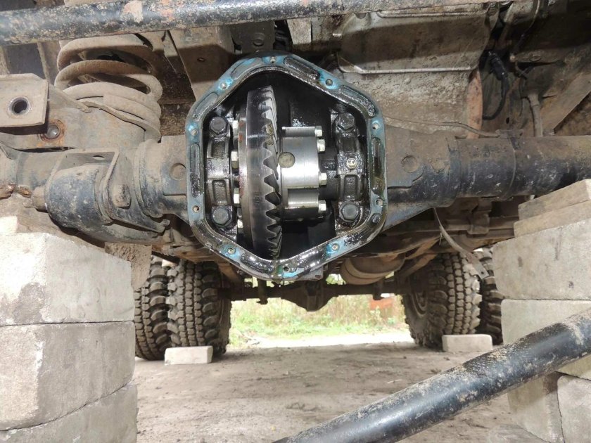 УАЗ 469 редукторные военные мосты