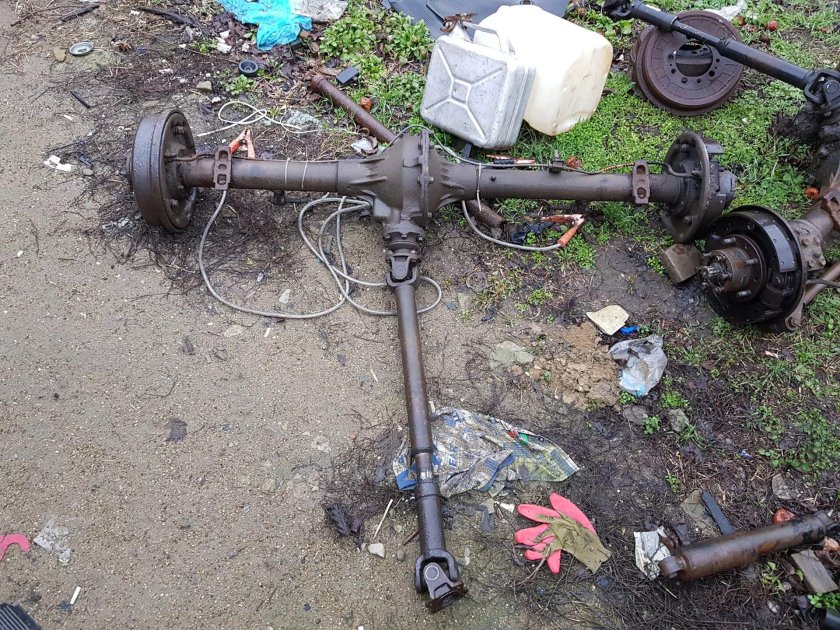 Задний мост УАЗ 469 военный мост