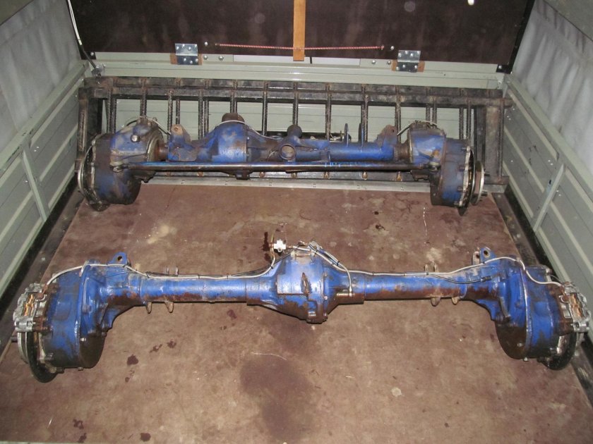 Гражданский мост УАЗ 469