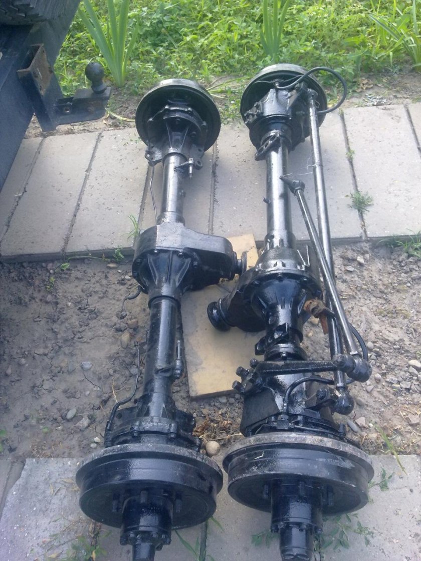 Гражданский мост УАЗ 469