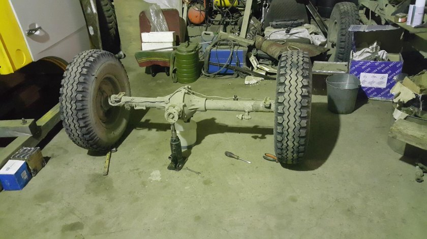 Задний мост УАЗ 469