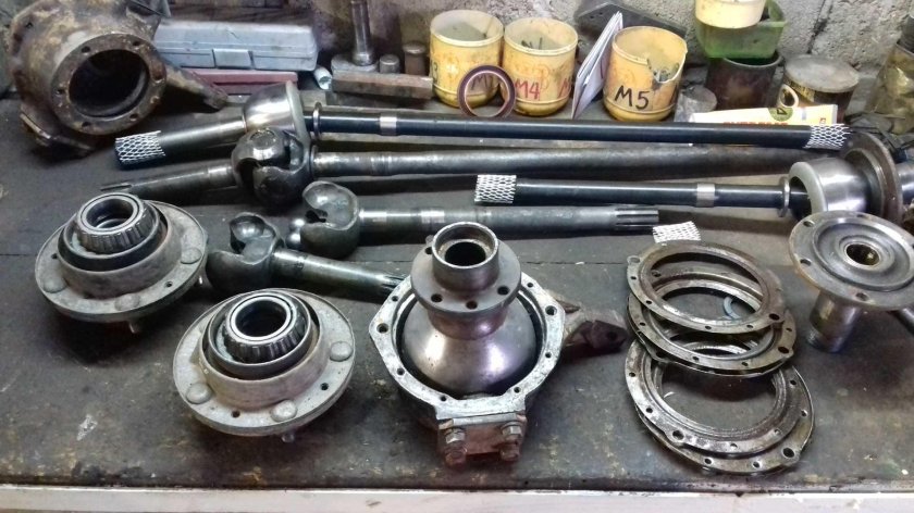 Военный передний мост УАЗ 469