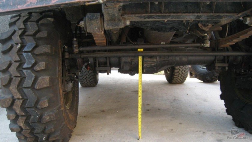 Дорожный просвет УАЗ 469