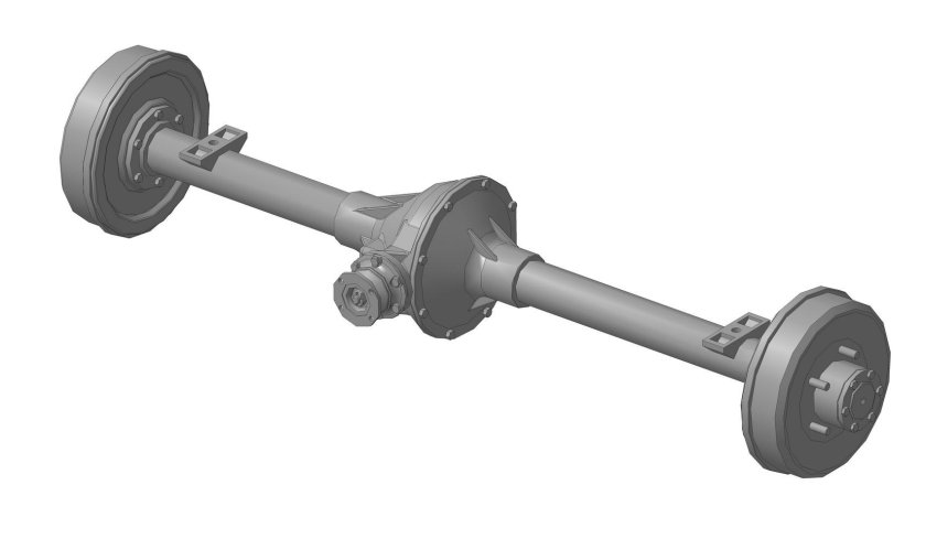 Картер заднего моста УАЗ 469