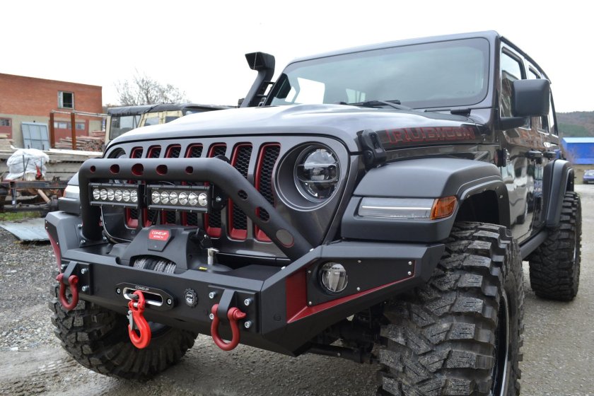 Бампер на джип Вранглер