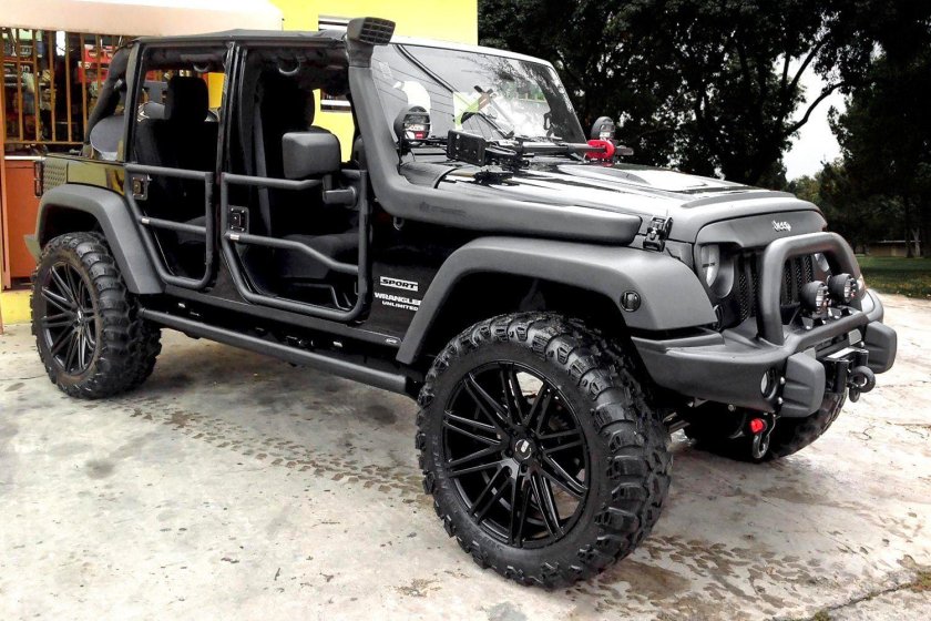 Джип Вранглер тюнинговый