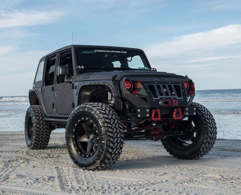 Вранглер Рубикон тюнингованный