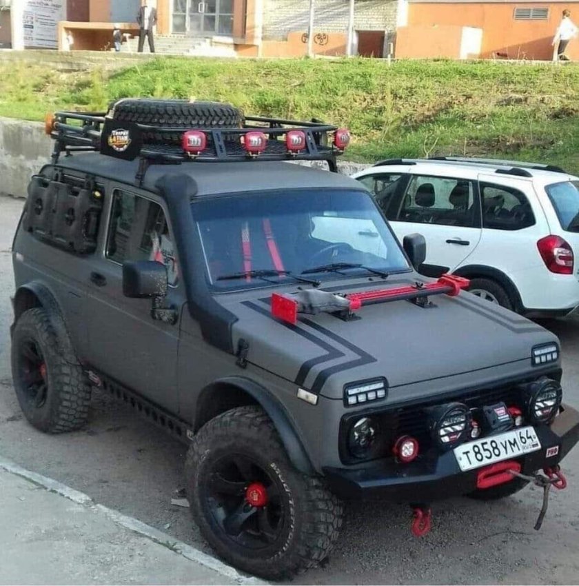 Лада-Нива 4х4 оффроад