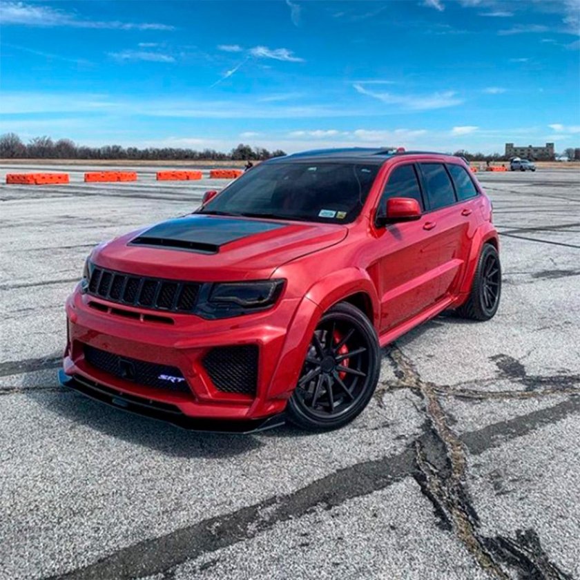 Jeep Grand Cherokee Trackhawk в обвесе